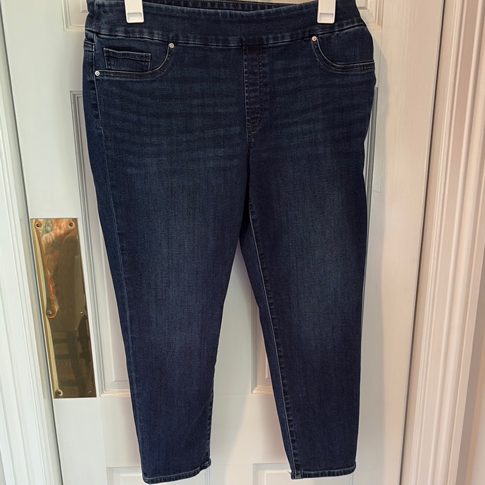 Chico's Deep Indigo Ankle Jeggings